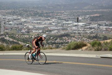 This hill hurts, specially after 200KM of racing. Photo: Sean O’Brein.